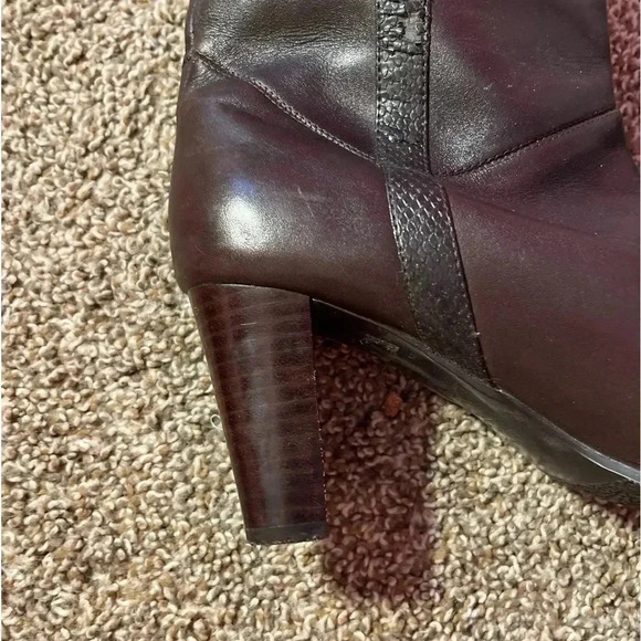 AnnTaylor tall leather boots - Picture 2 of 8